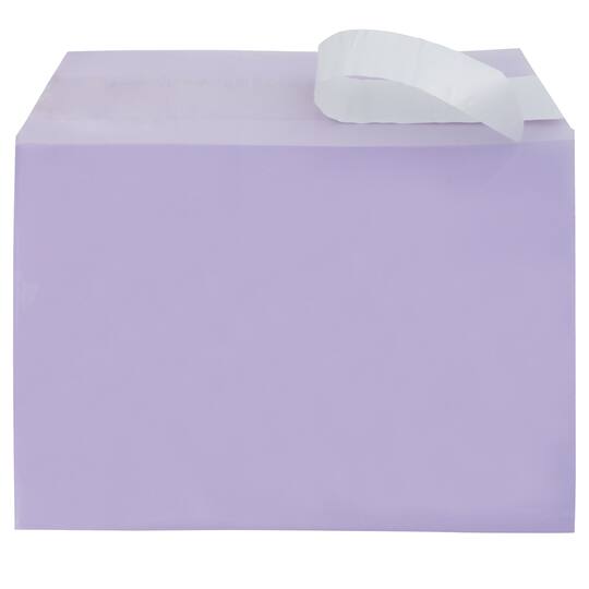 JAM Paper 5.063" x 7.188" Cello Sleeves with Self Adhesive Closures